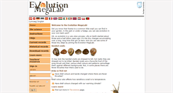 Desktop Screenshot of evolutionmegalab.org
